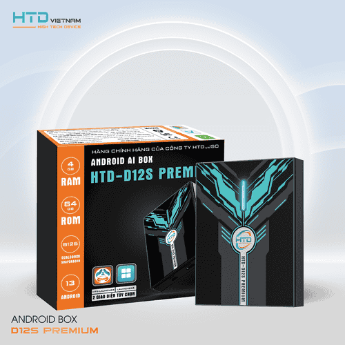 ANDROID BOX CHO Ô TÔ D12S PREMIUM